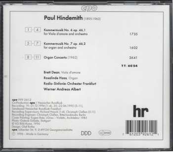 4CD/Caja Paul Hindemith: Complete Orchestral Works 3