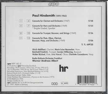 4CD/Caja Paul Hindemith: Complete Orchestral Works 3