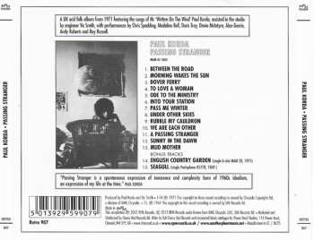 CD Paul Korda: Passing Stranger