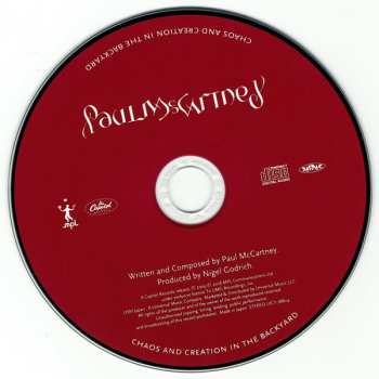 CD Paul McCartney: Chaos And Creation In The Backyard LTD