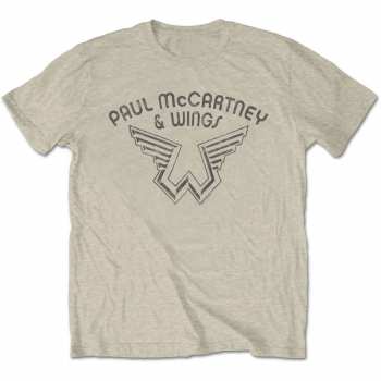 Mercancía Paul McCartney: Tričko Wings Logo Paul Mccartney  S