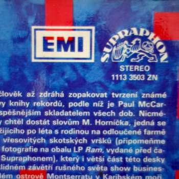 LP Paul McCartney: Tug Of War