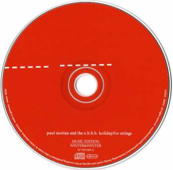 CD Paul Motian: Holiday For Strings