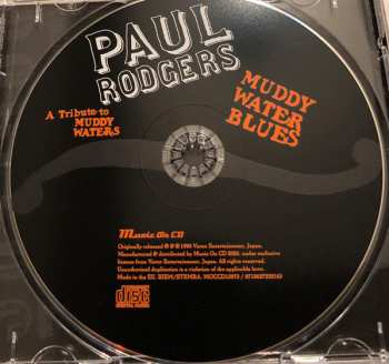 CD Paul Rodgers: Muddy Water Blues - A Tribute To Muddy Waters