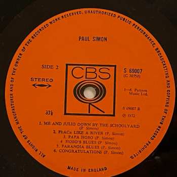 LP Paul Simon: Paul Simon