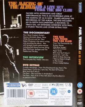 DVD Paul Weller: As Is Now