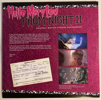 LP Paul Zaza: Hello Mary Lou: Prom Night II (Original Motion Picture Soundtrack) LTD | CLR