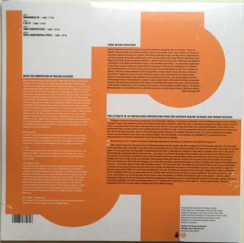 2LP Pauline Oliveros: Early Electronic Works 1959-66 CLR | LTD