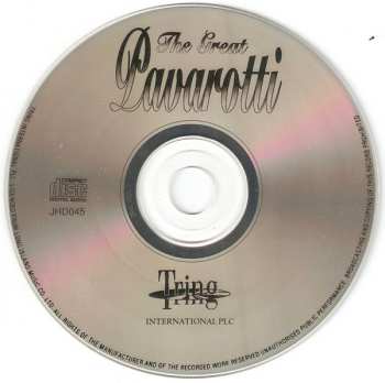 CD Luciano Pavarotti: The Great Pavarotti