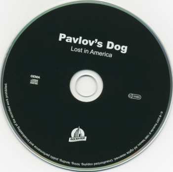 CD Pavlov's Dog: Lost In America