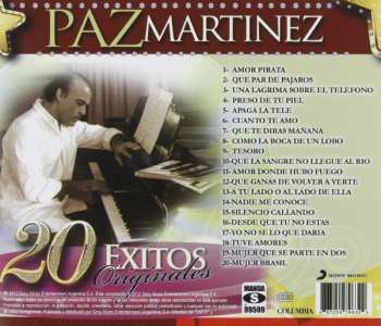 CD Paz Martínez: 20 Éxitos Originales