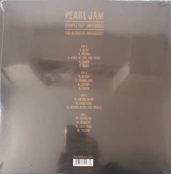 2LP Pearl Jam: Completely Unplugged - The Acoustic Broadcast LTD | CLR