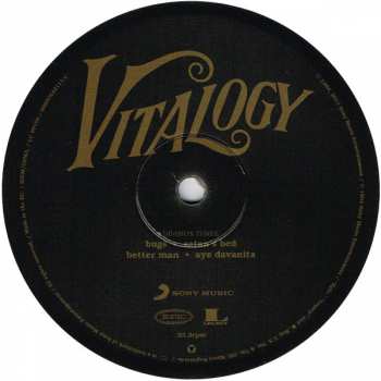 2LP Pearl Jam: Vitalogy CLR