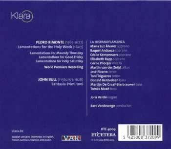 CD Joris Verdin: Lamentations For The Holy Week