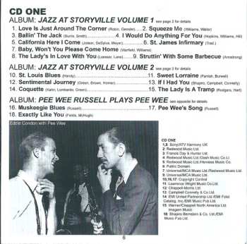 2CD Pee Wee Russell: Four Classic Albums  Plus