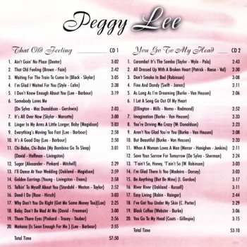 2CD Peggy Lee: That Old Feeling - You Go To My Head