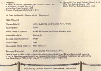 LP Pell Mell: Rhapsody