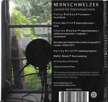 CD Penny Rimbaud: Kernschmelze II (Cantata For Improvised Voice)