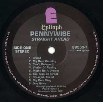 LP Pennywise: Straight Ahead
