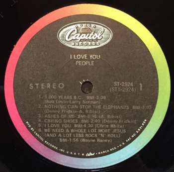 CD People: I Love You