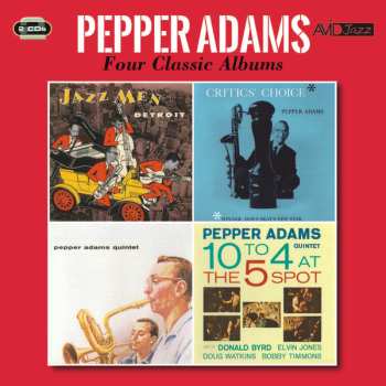 2CD Pepper Adams: Four Classic Albums