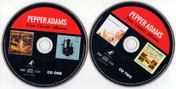 2CD Pepper Adams: Four Classic Albums