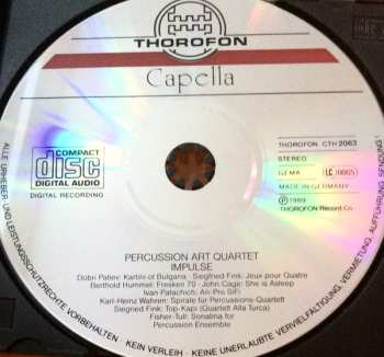 CD Percussion Art Quartett: Impulse