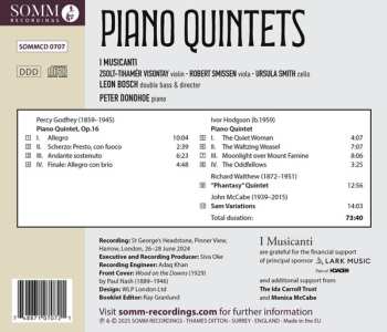 CD Peter Donohoe: Piano Quintets