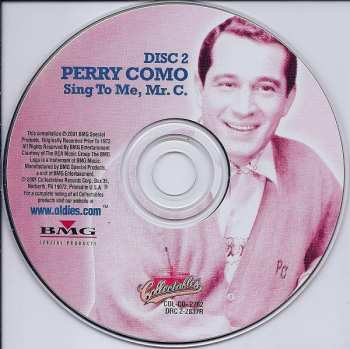 2CD Perry Como: By Request / Sing To Me Mr. C.