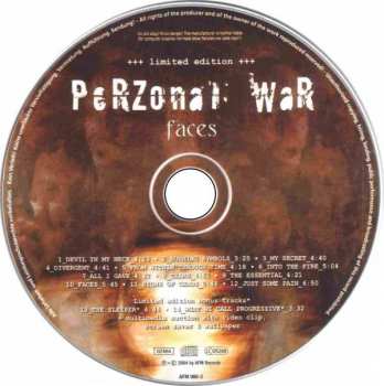 CD Perzonal War: Faces LTD
