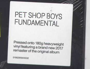 LP Pet Shop Boys: Fundamental