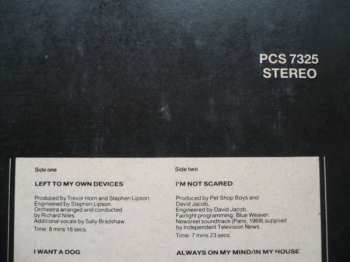 LP Pet Shop Boys: Introspective