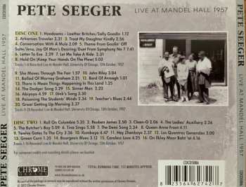 2CD Pete Seeger: Live At Mandel Hall 1957