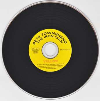 CD Pete Townshend: The Iron Man - The Musical By Pete Townshend