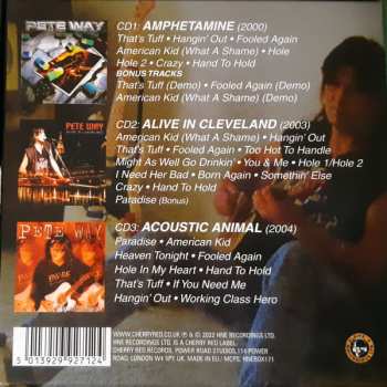 3CD/Caja Pete Way: Solo Albums 2000-2004