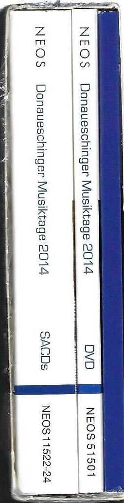 DVD/Caja/SACD Wolfgang Rihm: Donaueschinger Musiktage 2014