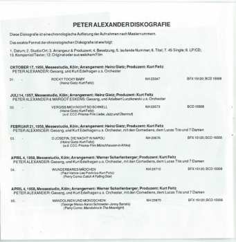 CD Peter Alexander: Straße Meiner Lieder