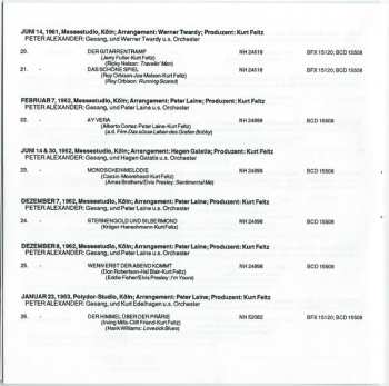 CD Peter Alexander: Straße Meiner Lieder