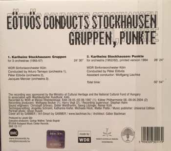 CD Karlheinz Stockhausen: Gruppen, Punkte