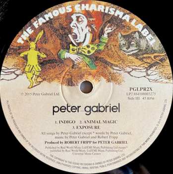 2LP Peter Gabriel: Peter Gabriel LTD | NUM