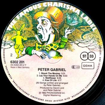 LP Peter Gabriel: Peter Gabriel