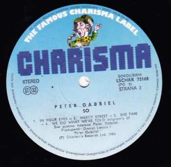 LP Peter Gabriel: So