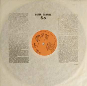 LP Peter Gabriel: So