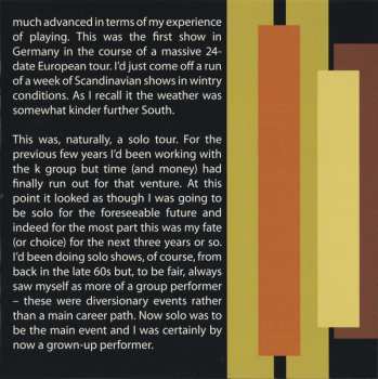 2CD Peter Hammill: Been Alone So Long (The Naked Songs - Tour, Bremen 1985)