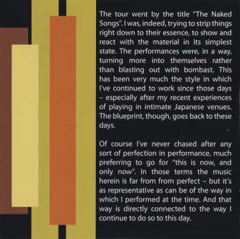 2CD Peter Hammill: Been Alone So Long (The Naked Songs - Tour, Bremen 1985)