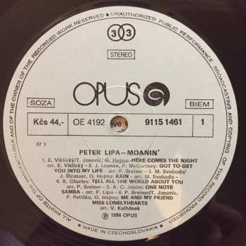 LP Peter Lipa: Moanin'