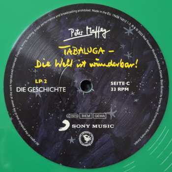 2LP Peter Maffay: Tabaluga - Die Welt Ist Wunderbar CLR