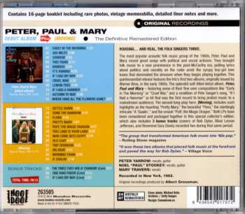 CD Peter, Paul & Mary: Debut Album Plus (Moving)