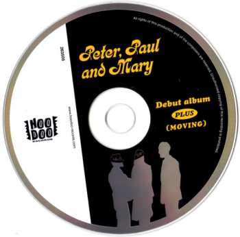 CD Peter, Paul & Mary: Debut Album Plus (Moving)