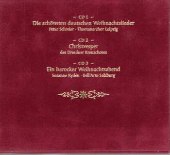 3CD/Caja Peter Schreier: Stille Nach, Heilige Nacht (Festliche Musik Zur Weihnacht)